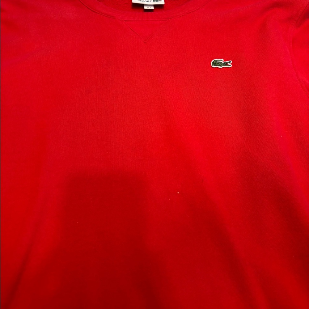 Lacoste Sport Red Sweatshirt - XXL